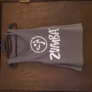 Zumba Wear sleeveless T-shirt, size M.